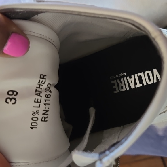 NIB Zadig & Voltaire ZV1747 High Flash Sneakers - Picture 8 of 11